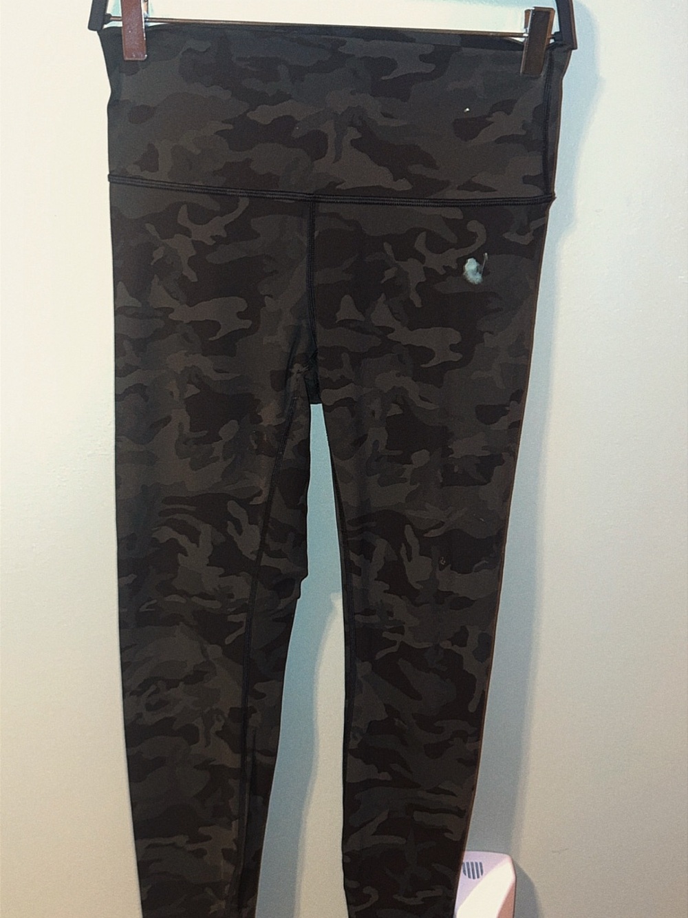 lululemon athletica Girls' Black Camo Leggings